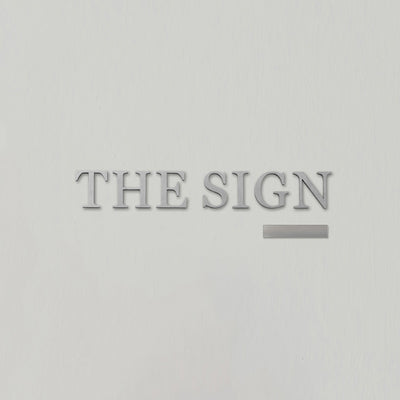LETTER SIGN 切文字表札セット - PIECE OF SIGN
